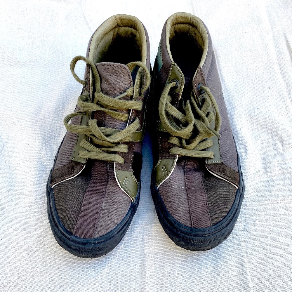 RARE Taka Hayashi 138 MID Military Vans Shoes Size 10